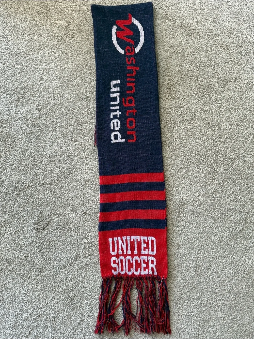 Washington United Soccer Scarf!